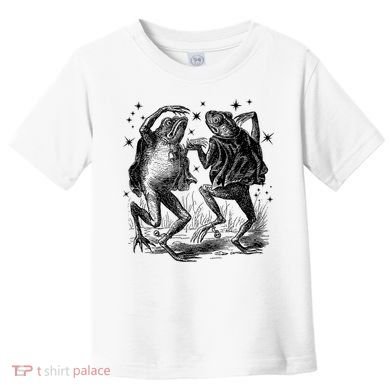 Dancing Frog Stars Vintage Toddler T-Shirt