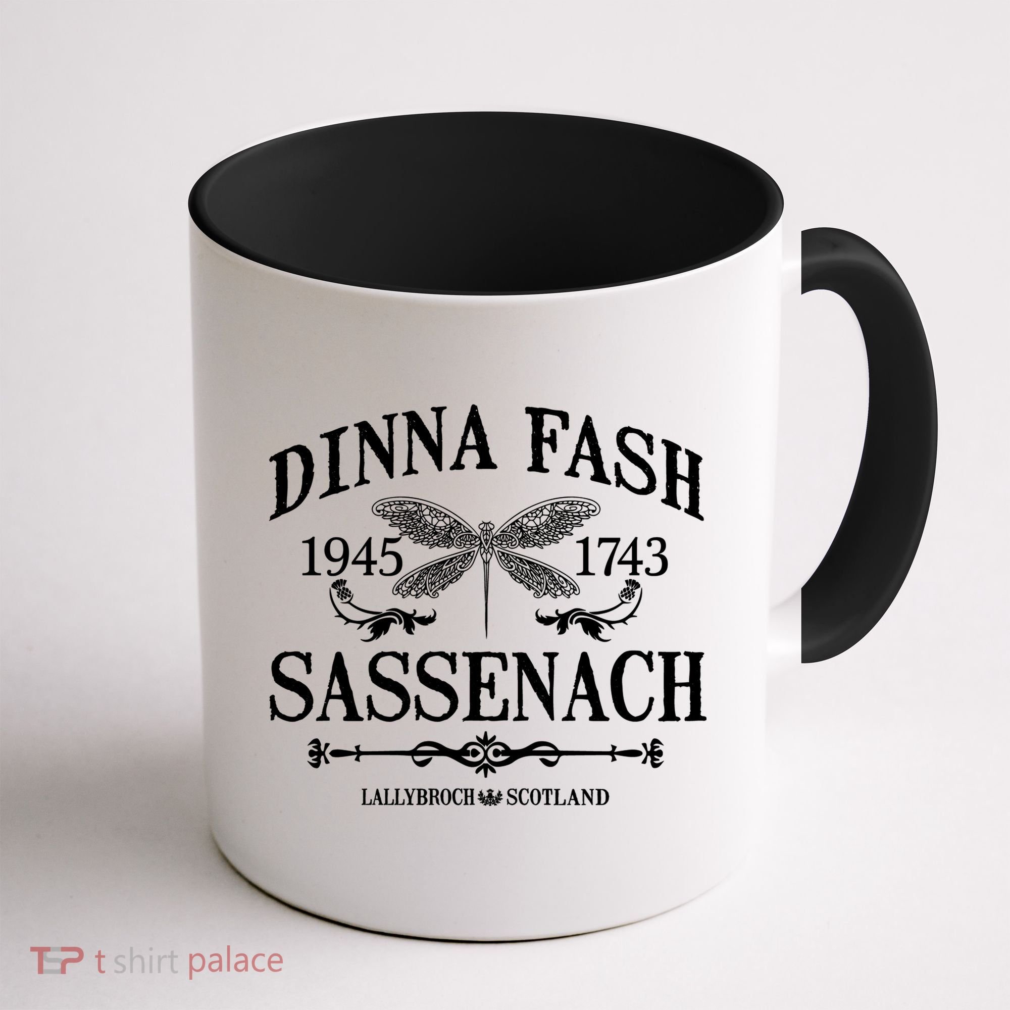 Dinna Fash Sassenach Coffee Mug