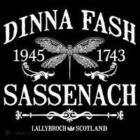 Dinna Fash Sassenach Women's Hoodie thumb 2