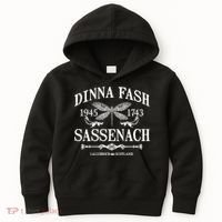 Dinna Fash Sassenach Kids Hoodie thumb 0