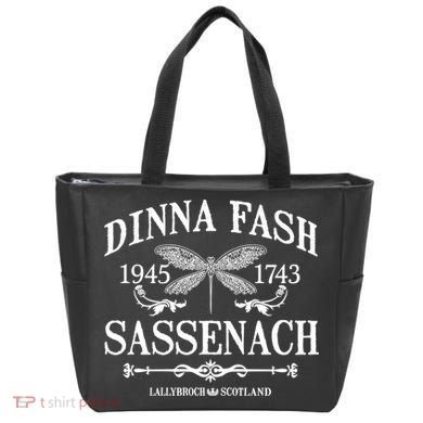 Dinna Fash Sassenach Tote Bag