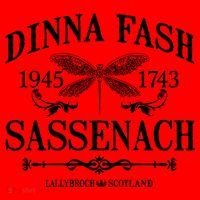 Dinna Fash Sassenach Santa Hat thumb 1