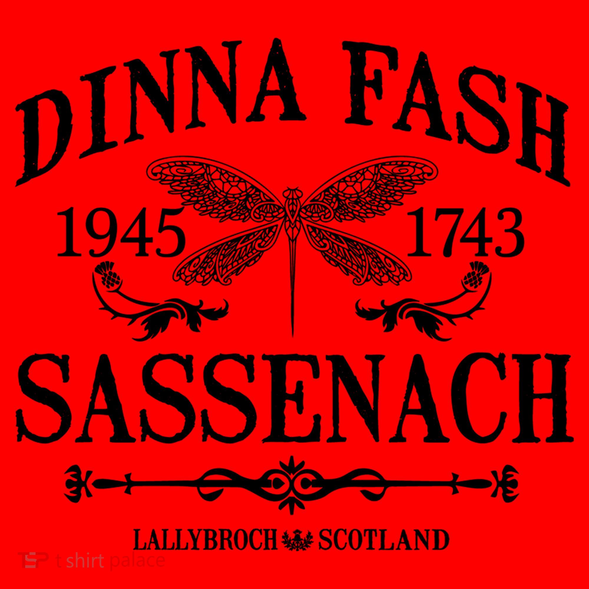 Dinna Fash Sassenach Santa Hat