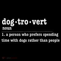 Dogtrovert Funny Sarcastic Dog Lover Women's Hoodie thumb 2