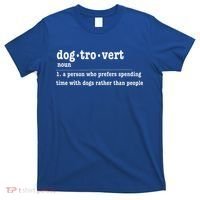 Dogtrovert Funny Sarcastic Dog Lover T-Shirt thumb 0