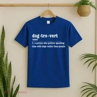 Dogtrovert Funny Sarcastic Dog Lover T-Shirt thumb 2