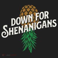 Down For Shenanigans Swinger Couple Upside Down Pineapple Tumbler thumb 3