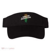 Down For Shenanigans Swinger Couple Upside Down Pineapple Visor thumb 0