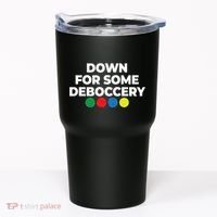 Down For Some Deboccery Funny Bocce Ball Player Fan Tumbler thumb 0