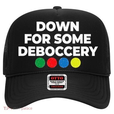 Down For Some Deboccery Funny Bocce Ball Player Fan Hat