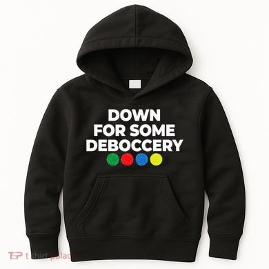 Down For Some Deboccery Funny Bocce Ball Player Fan Kids Hoodie