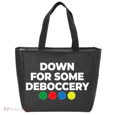 Down For Some Deboccery Funny Bocce Ball Player Fan Tote Bag