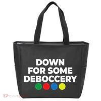 Down For Some Deboccery Funny Bocce Ball Player Fan Tote Bag thumb 0