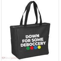 Down For Some Deboccery Funny Bocce Ball Player Fan Tote Bag thumb 2