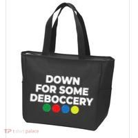 Down For Some Deboccery Funny Bocce Ball Player Fan Tote Bag thumb 3