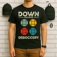 Down For Some Deboccery Ball Sport Bocce T-Shirt thumb 6