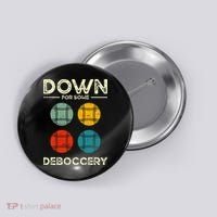 Down For Some Deboccery Ball Sport Bocce Button thumb 0