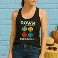 Down For Some Deboccery Ball Sport Bocce Women's Tank Top thumb 2
