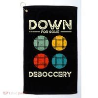 Down For Some Deboccery Ball Sport Bocce Golf Towel thumb 0