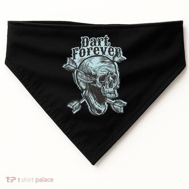 Dart Forever Skull USA-Made Doggie Bandana