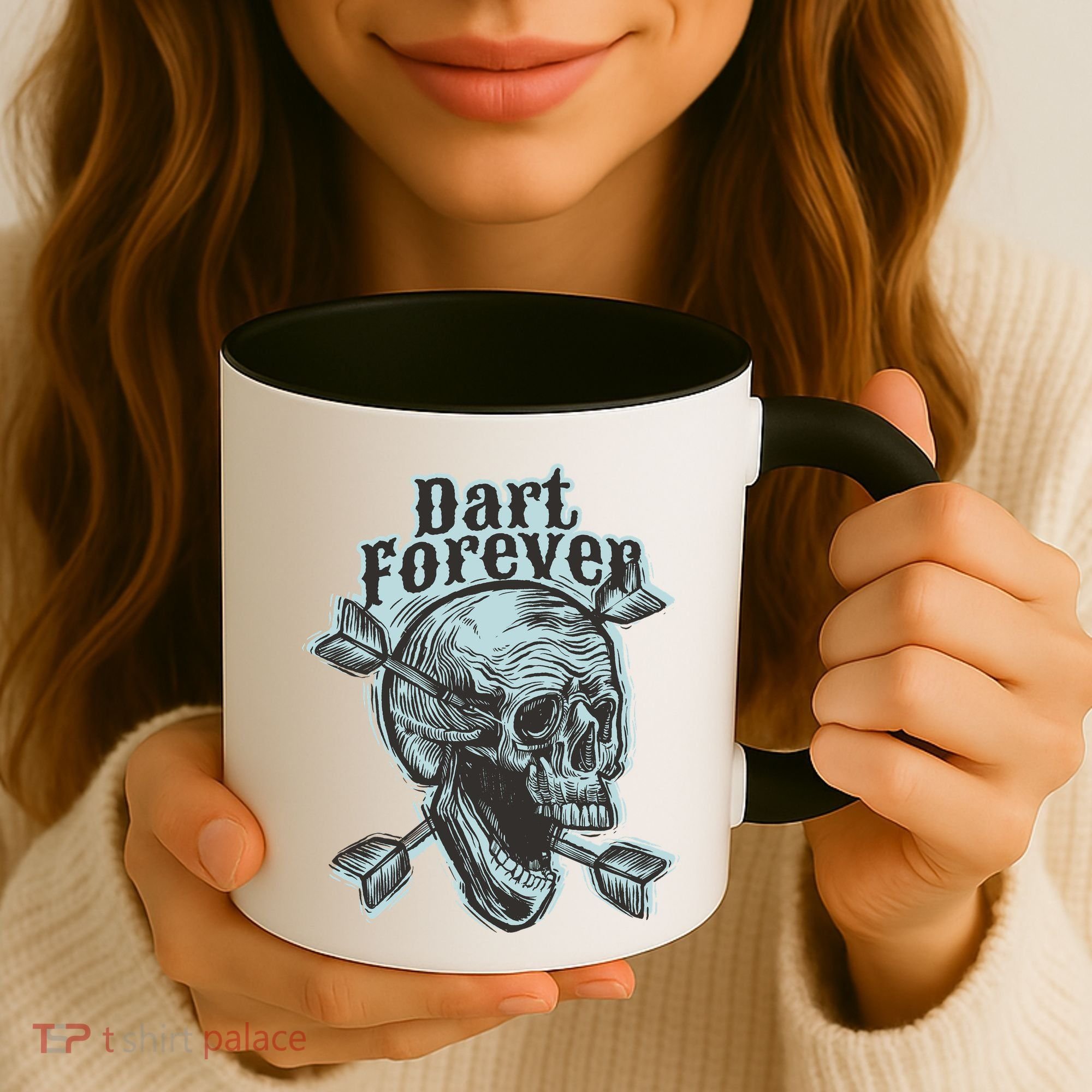 Dart Forever Skull Coffee Mug