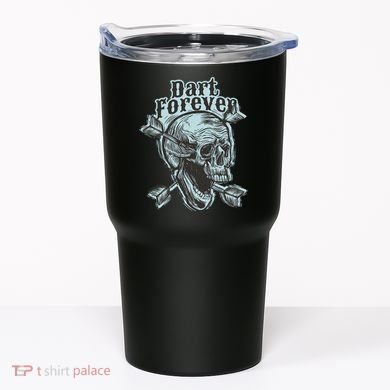 Dart Forever Skull Tumbler