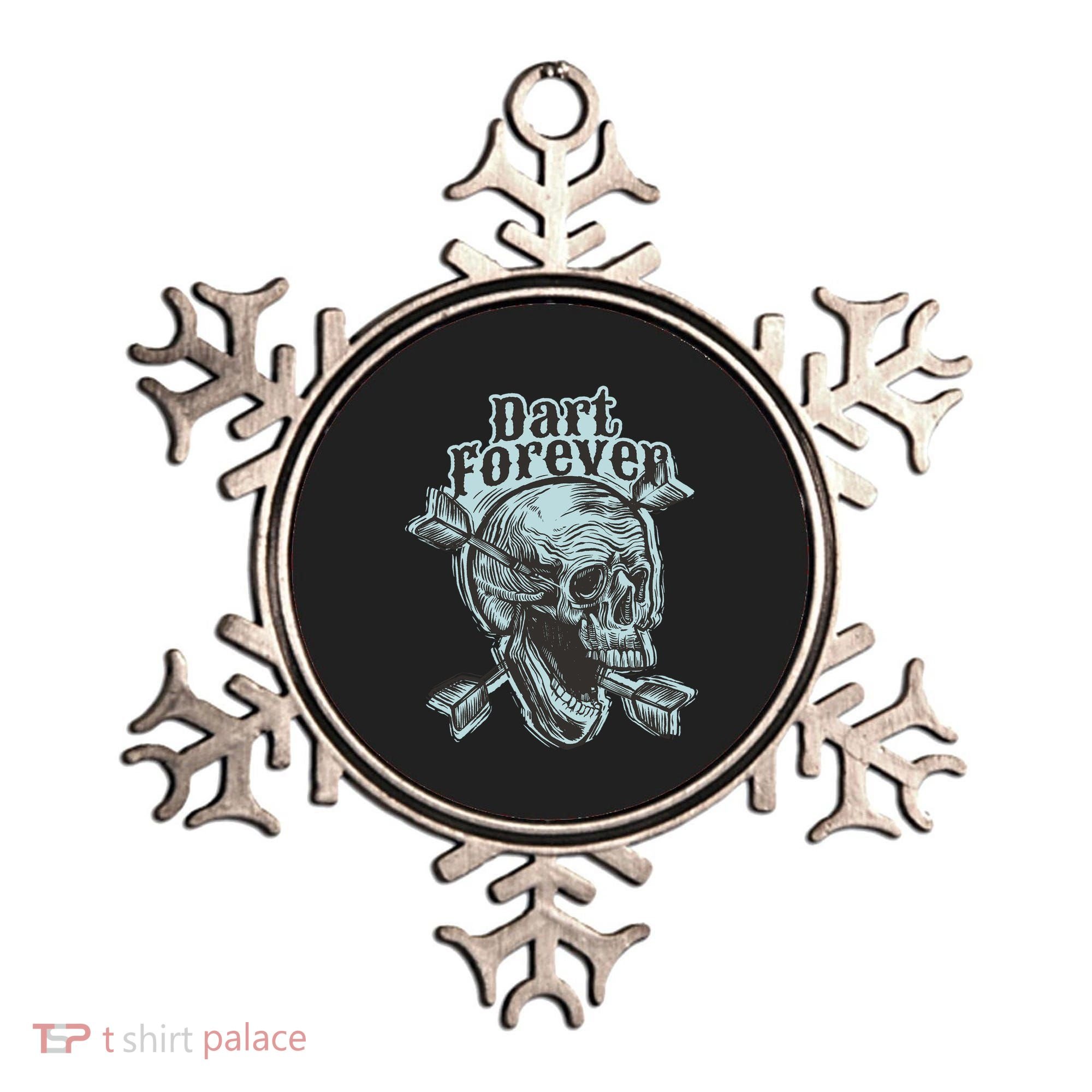 Dart Forever Skull Ornament