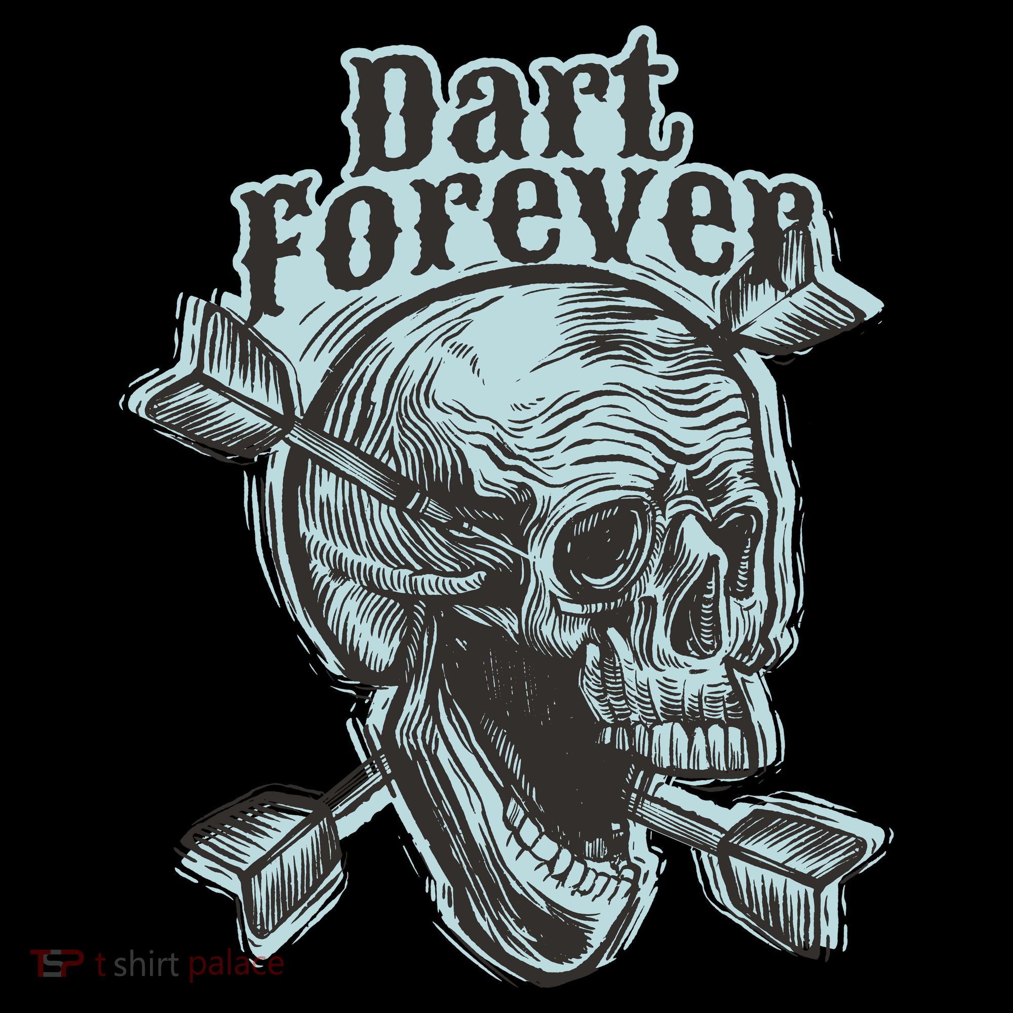 Dart Forever Skull Ornament