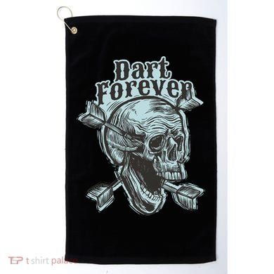 Dart Forever Skull Golf Towel