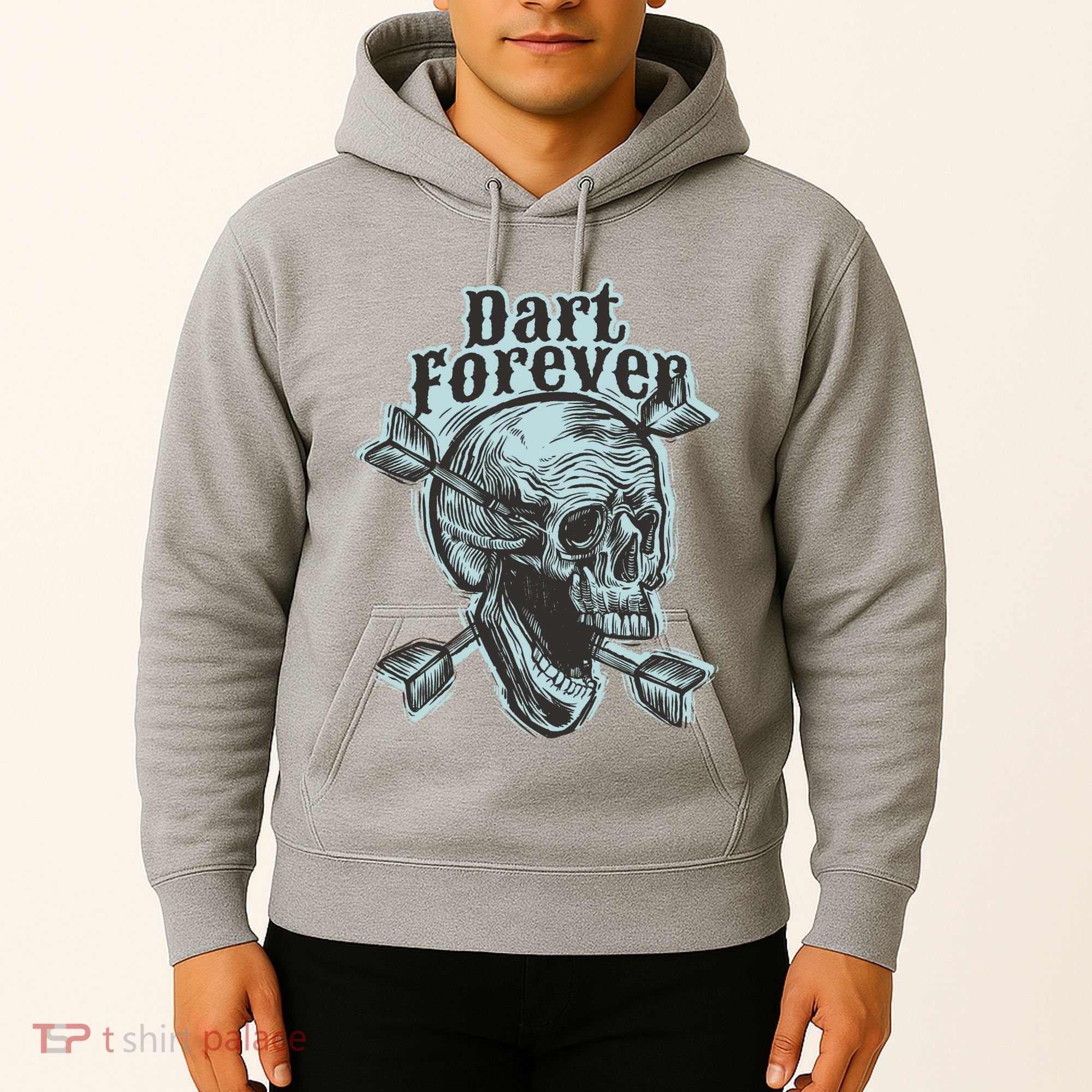 Dart Forever Skull Hoodie