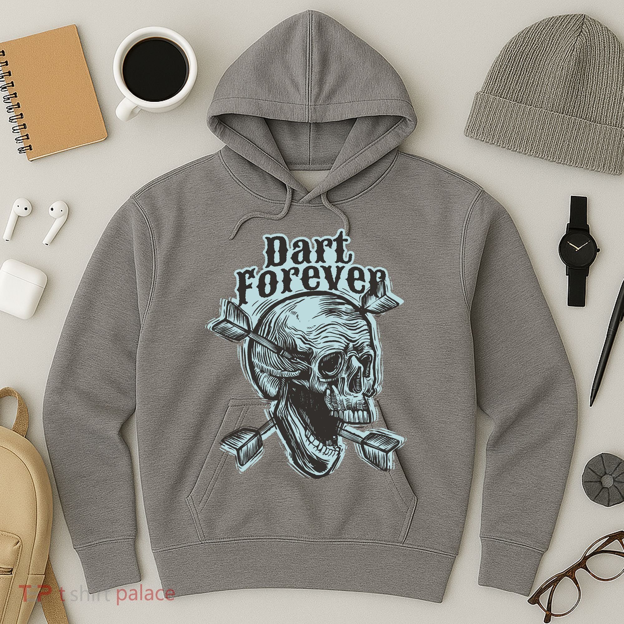 Dart Forever Skull Hoodie
