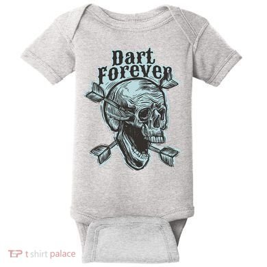 Dart Forever Skull Baby Bodysuit
