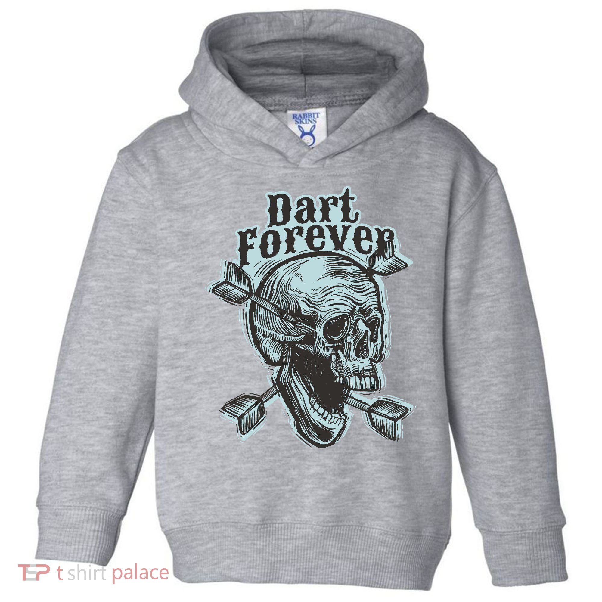 Dart Forever Skull Toddler Hoodie