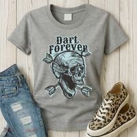 Dart Forever Skull Women's T-Shirt thumb 3