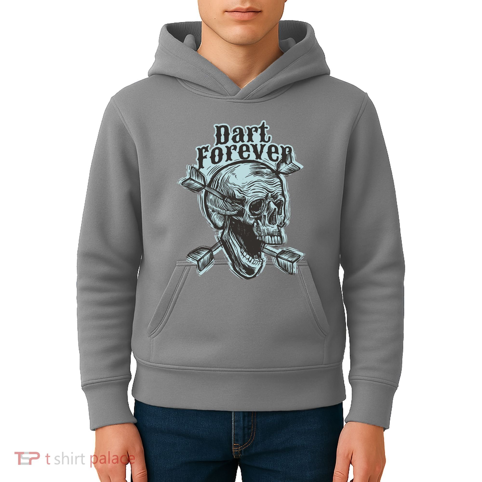 Dart Forever Skull Kids Hoodie