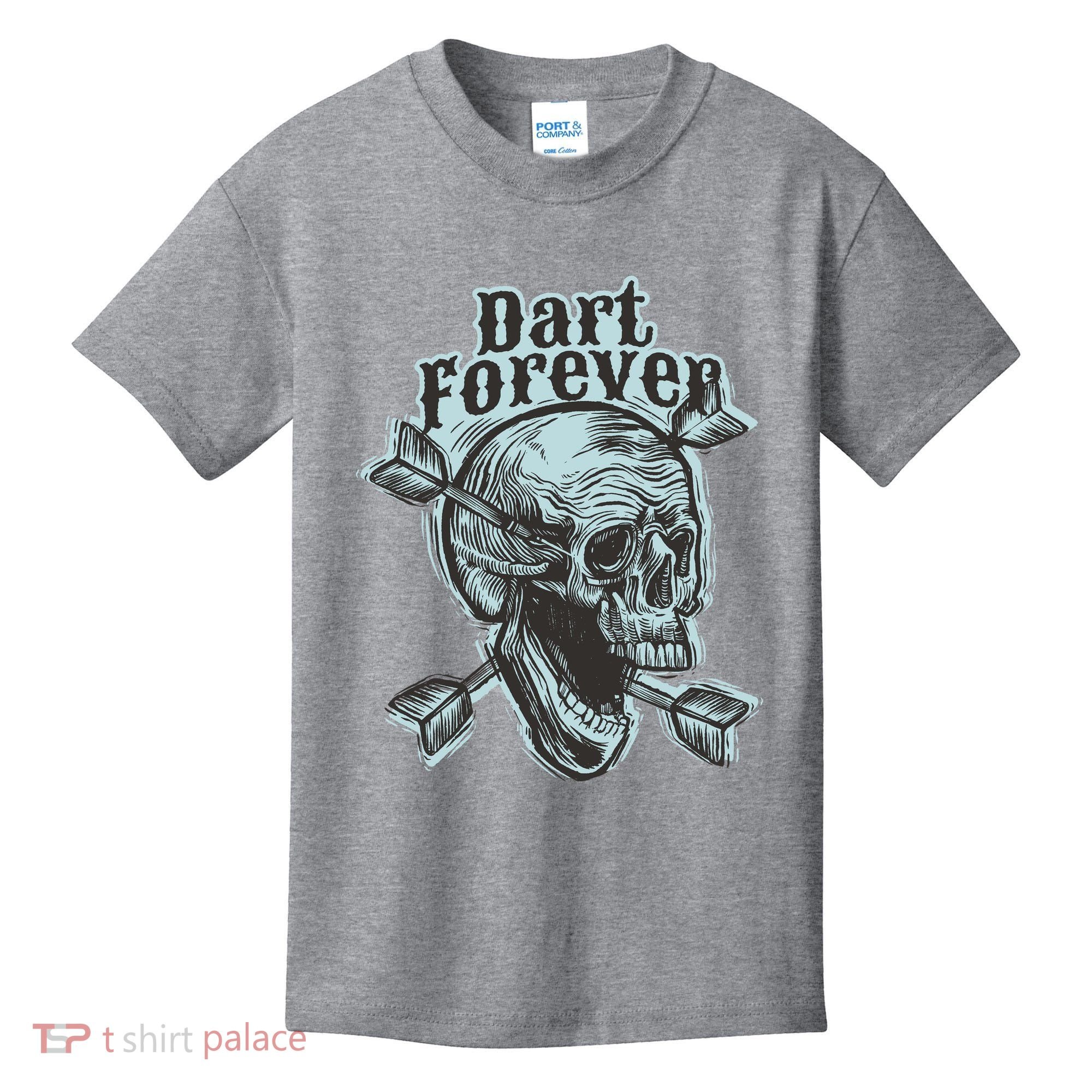 Dart Forever Skull Kids T-Shirt