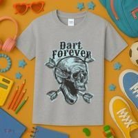 Dart Forever Skull Kids T-Shirt thumb 3