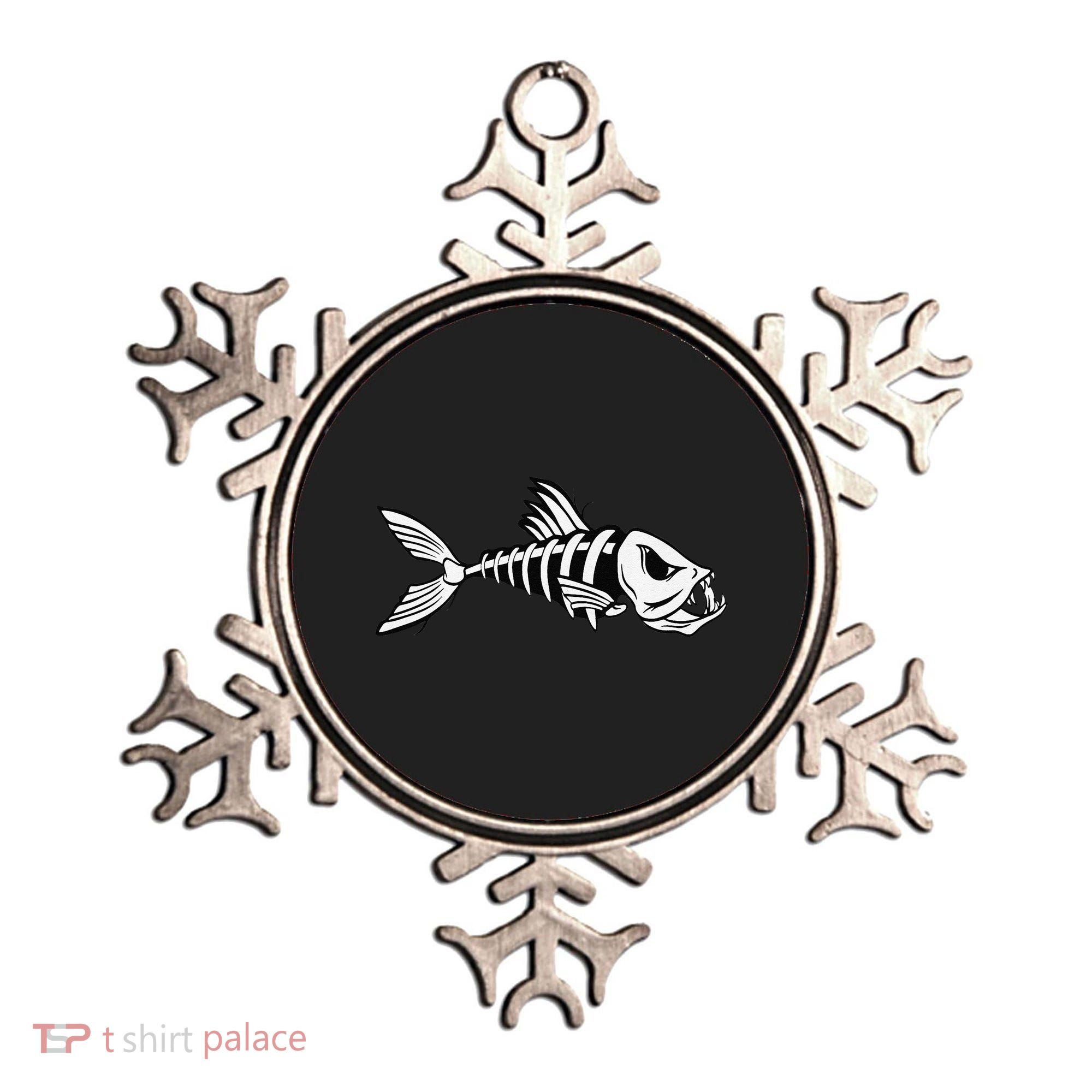 Dead Fish Skeleton Fishing Ornament