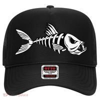 Dead Fish Skeleton Fishing Hat thumb 0