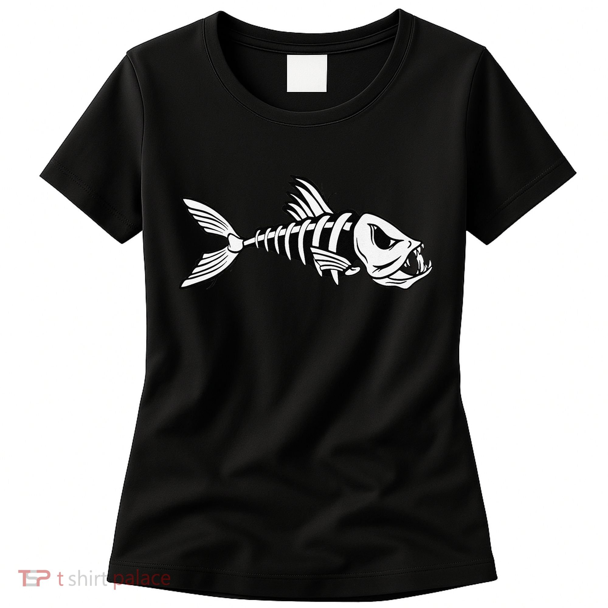 Dead Fish Skeleton Fishing Women's T-Shirt