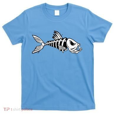 Dead Fish Skeleton Fishing T-Shirt