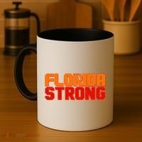 Distressed Florida Strong Coffee Mug thumb 4
