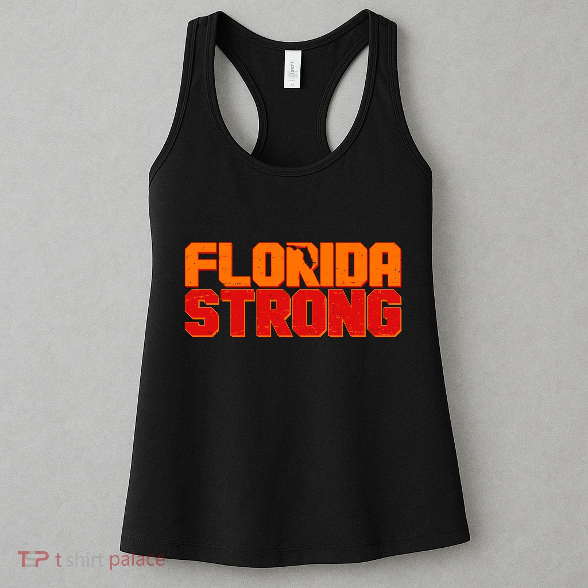 Distressed Florida Strong Women's Tank Top