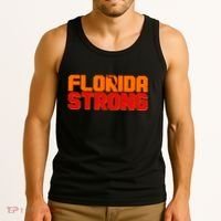 Distressed Florida Strong Tank Top thumb 3