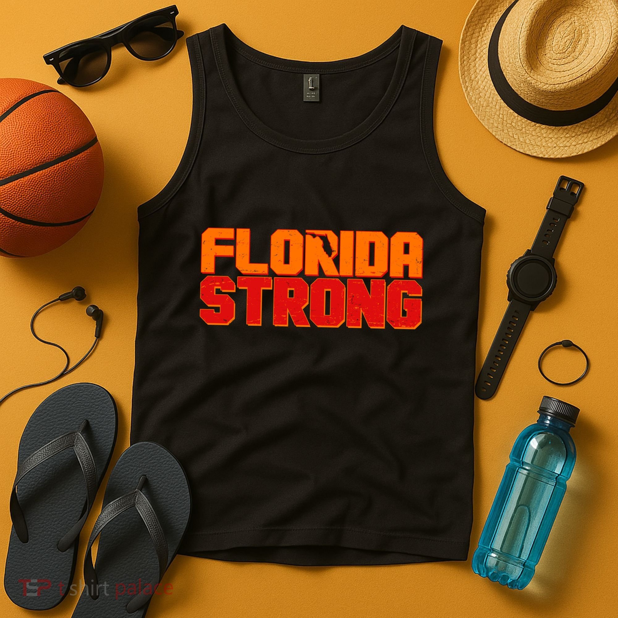 Distressed Florida Strong Tank Top
