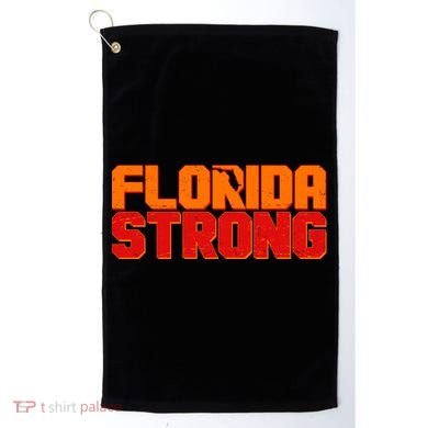 Distressed Florida Strong Golf Towel