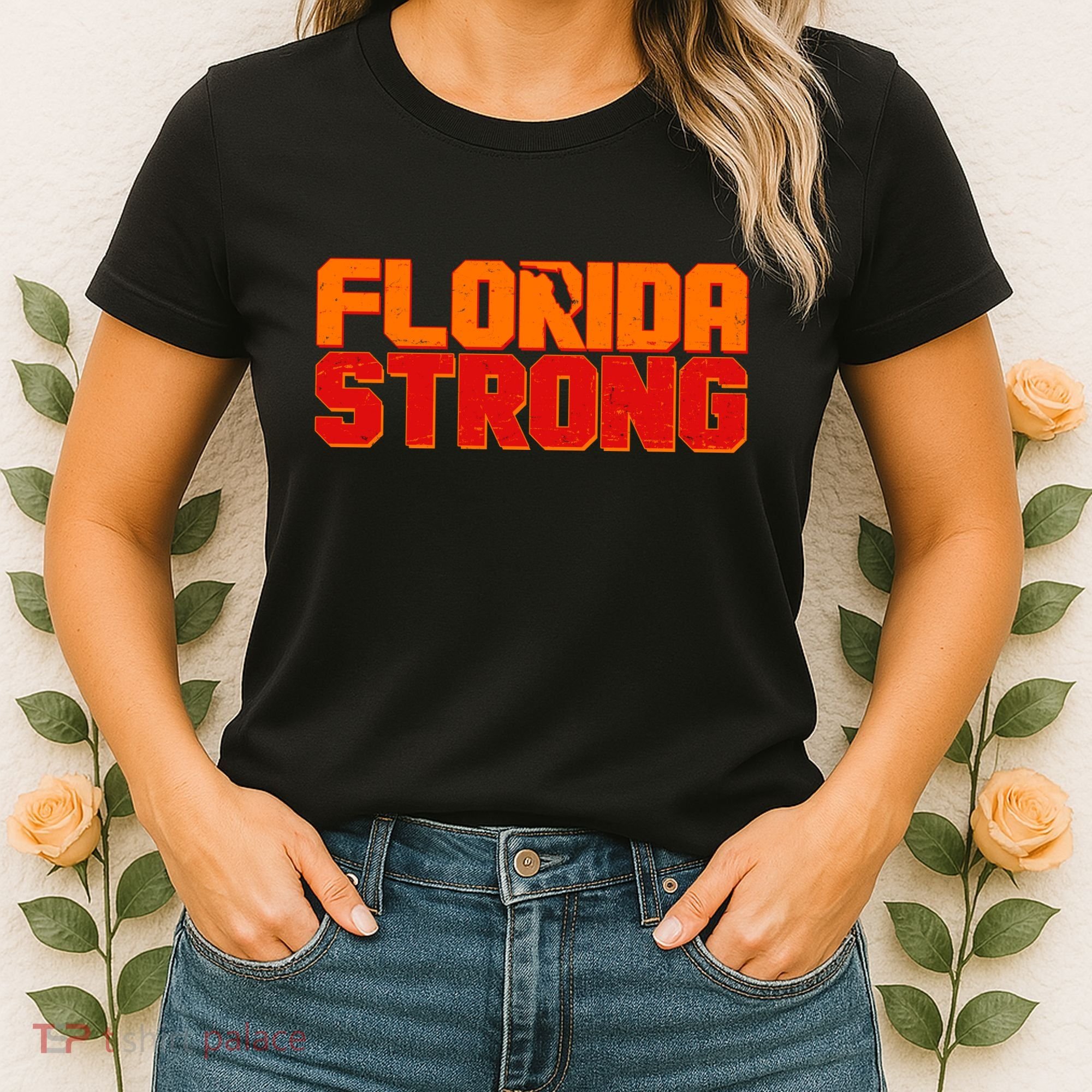 Distressed Florida Strong Women's T-Shirt