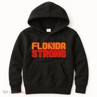 Distressed Florida Strong Kids Hoodie thumb 0