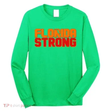 Distressed Florida Strong Long Sleeve Shirt