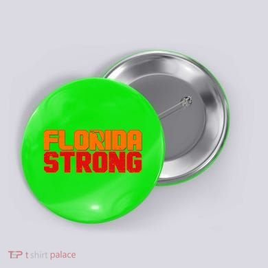 Distressed Florida Strong Button